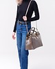 torebki do ręki Torba skórzana Shopper - kolor taupe (7141 ) 6