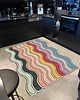 dywany Dywan Tkany Wielokolorowy z Wzorem Falistym 120x180 cm 4