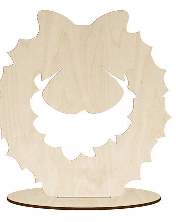 Wieniec Adwentowy Drewniany Figurki Stojące na Święta 10SZTUK do Malowania, smxdsgn