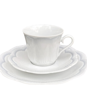 Zestaw śniadaniowy Schirnding Bavaria lata 60. porcelana art d