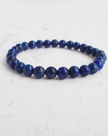 Lapis lazuli 6 mm Wygodna bransoletka