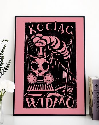 Plakat "Kociąg Widmo"