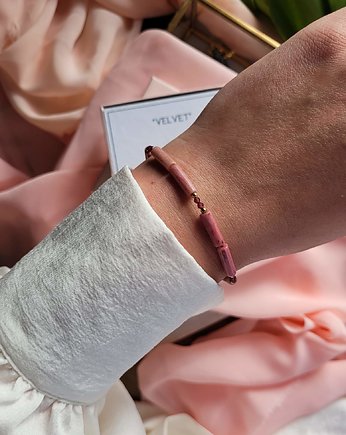 Bransoletka Velvet rodonit&granat, Batubizu