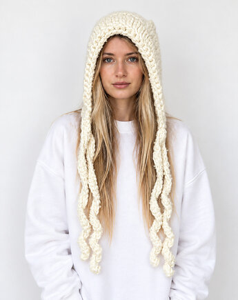 BONBON LUX balaclava x bonnet boucle babe