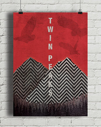 Twin Peaks - plakat fine art
