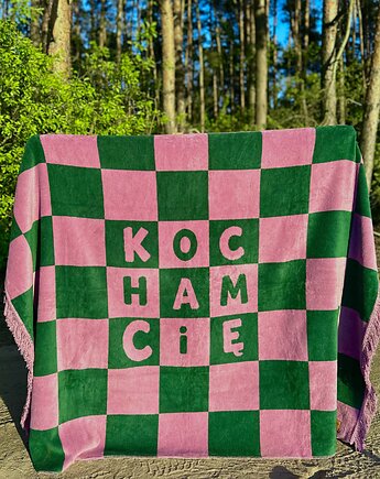 KOC XL KOCham cię lawendowo-zielony