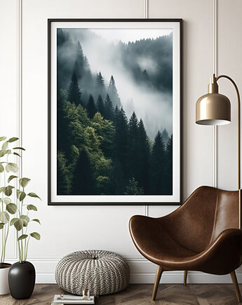 Plakat Tajemniczy las o świcie