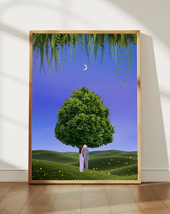 Plakat Drzewo