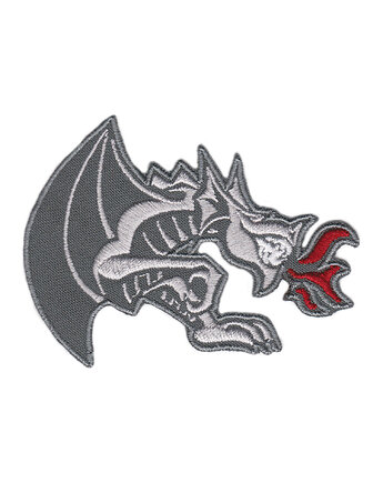 Naszywka naprasowanka SMOK DRAGON termo haft 8,3x9,2cm
