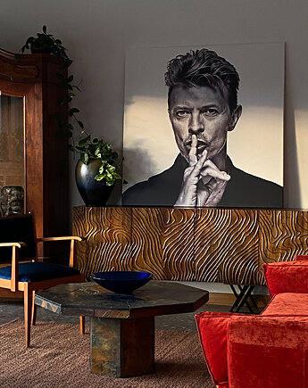 David Bowie - obraz na płótnie lub plakat