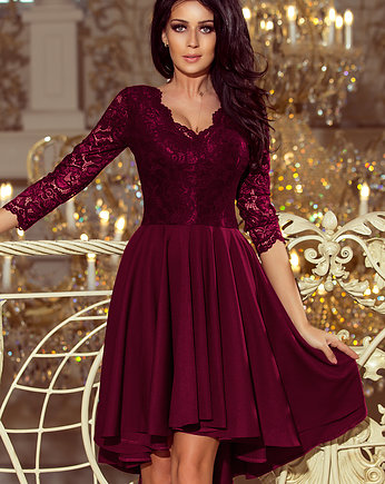 210-13 NICOLLE - sukienka  - ŚLIWKOWA