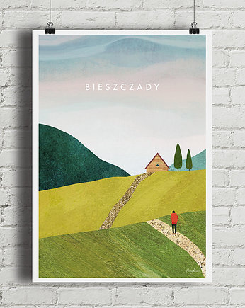 Plakat Bieszczady - na szlaku