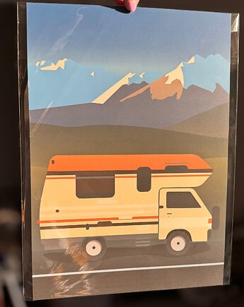 Plakat "Road Trip"