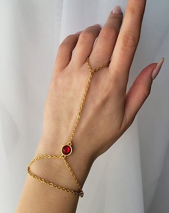 Bransoletka z pierścionkiem One Crystal Closer, AFRODITTE COLLECTION