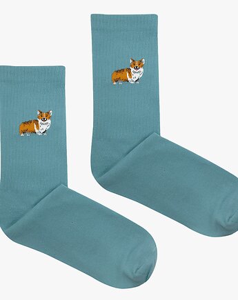 Skarpetki Sportowe Piesek Corgi