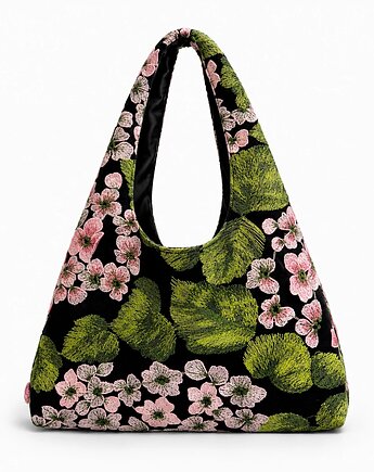 Torebka hobo Ortensia Black