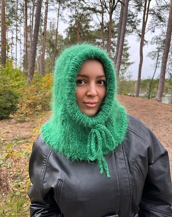 Szmaragdowa  balaclava