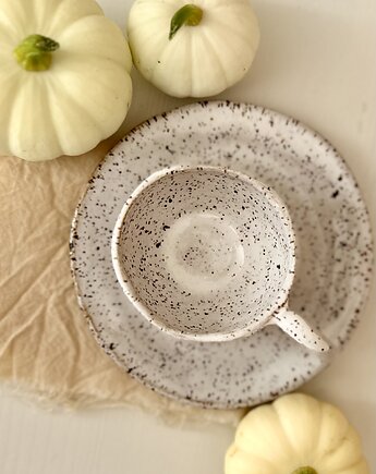 Filiżanka espresso Stracciatella z podstawką
