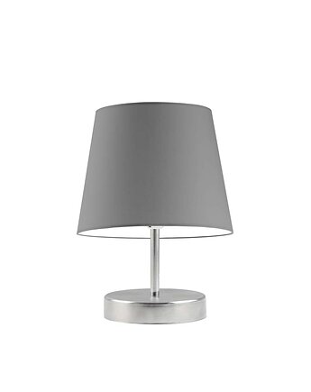 Szara lampka nocna w stylu skandynawskim ALMADA