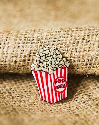 Przypinka popcorn