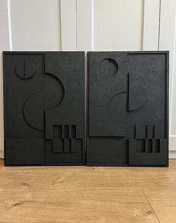Zestaw 2 obrazów - kolor do wyboru 100x140cm