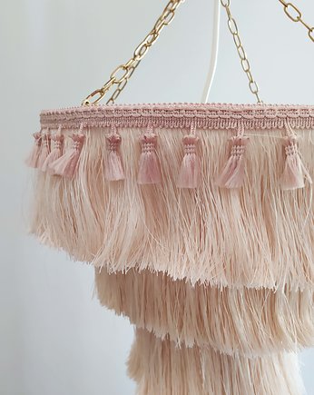 Lampa Fringe beżowa