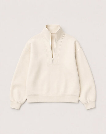Bluza ecru lounge soft