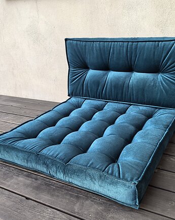 Sofa modułowa Futon materac francuski Velvet  Siedzisko na podłogę
