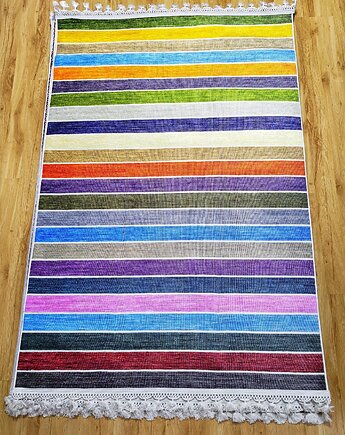 Kolorowy Dywan Etniczny Antybakteryjny 120x180 cm, Nilla Home