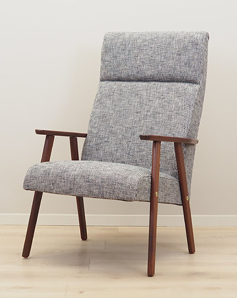 Fotel mahoniowy, duński design, lata 60, produkcja: Dania