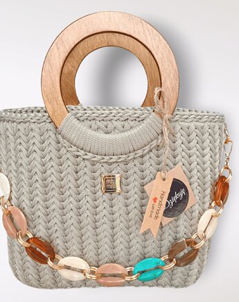 Torebka na ramię ręcznie robiona, Mnu Mnu