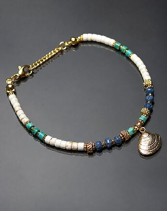 Sea collection /white seashell/ 23.06.25/ bransoletka