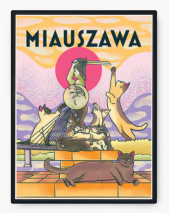 Plakat Miauszawa