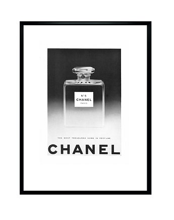 Plakat Oprawiona reklama perfum CHANEL No 5