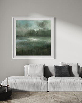 Pejzaż 90x90 cm