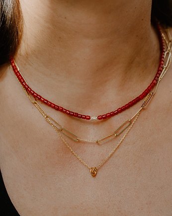 Choker Red Coral