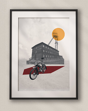 Plakat Śląsk - Kolaż Fine Art - Dekoracja Ścienna Do Salonu