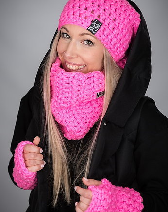 Komin Monolit 35 - RÓŻOWY FLUO