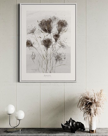 Plakat Dzika marchew / Fine Art Print