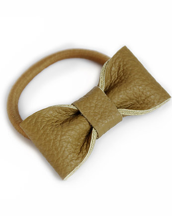KHAKI gumka z kokardką
