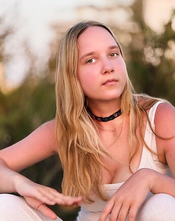 Choker Maliny i Jeżyny /Seria Boho