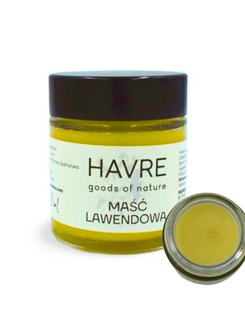 Maść lawendowa Havre Cosmetics - ochrona skóry - balsam do ust