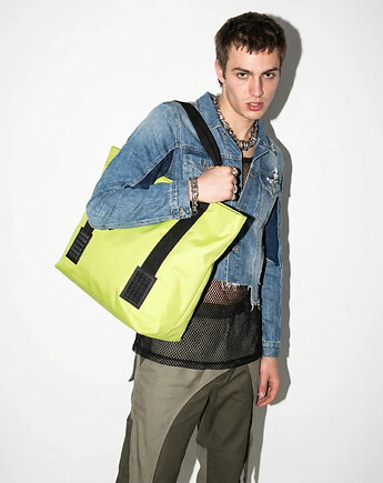 Torba unisex neon green Lortido - shoperka