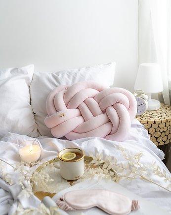 Supeł Pillow blady róż, woodnwool