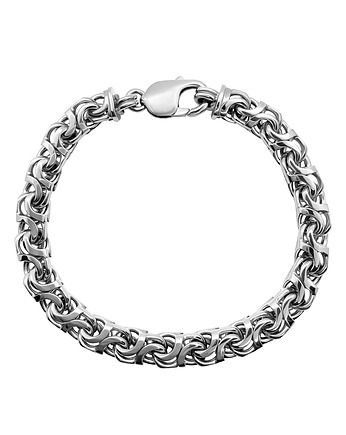 Srebrna bransoleta męska UNIQUE, IVE Jewelry