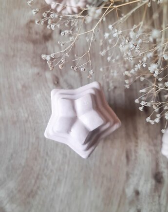 Ceramiczny Uchwyt, Gałka Meblowa Gwiazdka