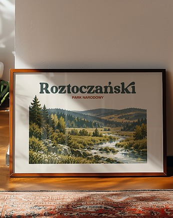 Plakat Roztoczański Park Narodowy - Druk Pigmentowy