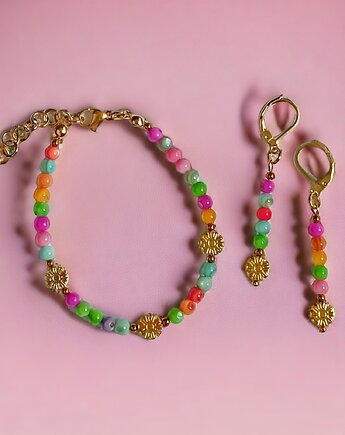 RAZEM TANIEJ : summer collection: kolorowa muszla i kwiatuszki, kaktusia