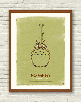 Plakat Totoro - Miyazaki, Ghibli