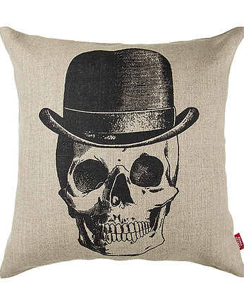Poszewka Linen Skull